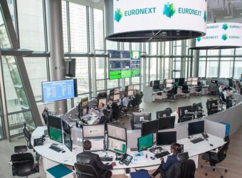 Euronext office trading floor