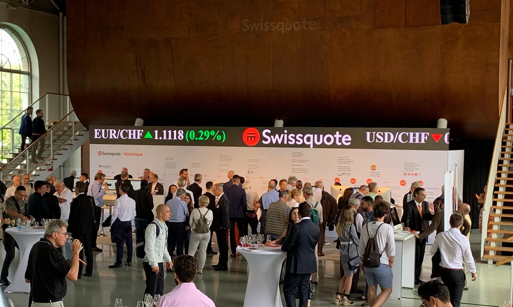 Swissquote shares down 5% after reporting FY-2021 results