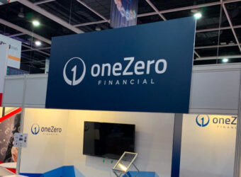 onezero financial expo booth
