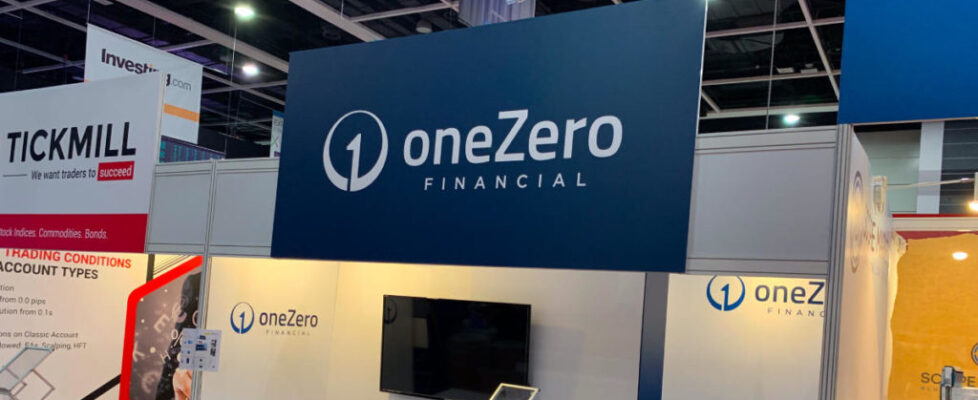 onezero financial expo booth