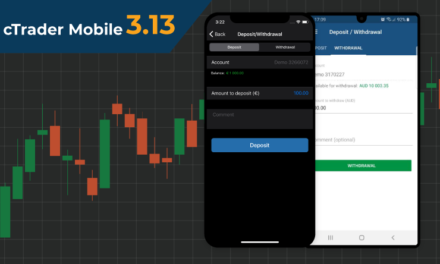 cTrader releases Mobile 3.13 with enhanced demo and chart features