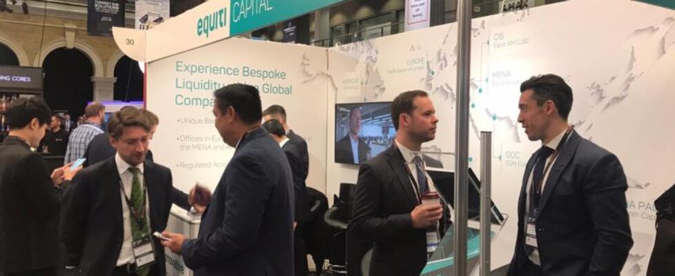 Equiti Capital expo booth