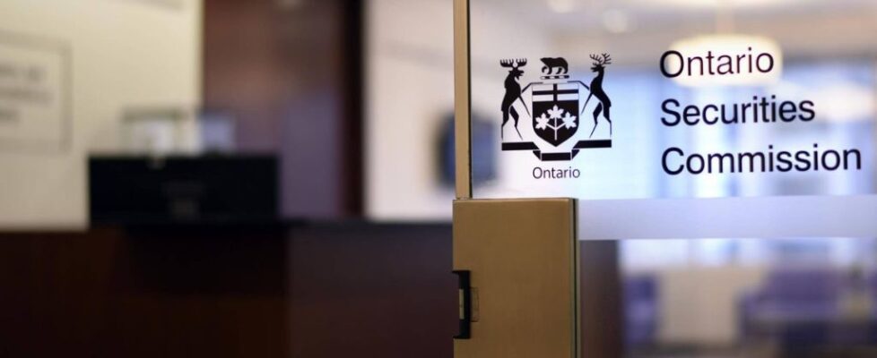 Ontario Securities Commission OSC office