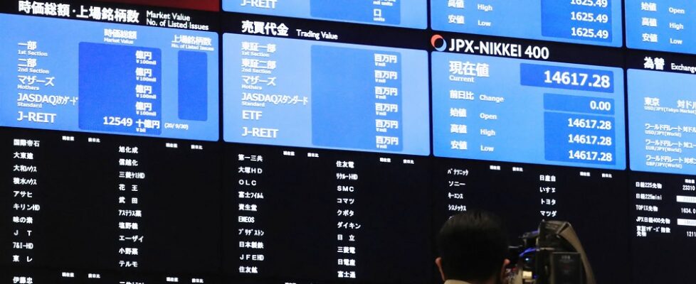 tokyo stock exchange halted