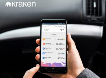 Kraken crypto trading mobile app