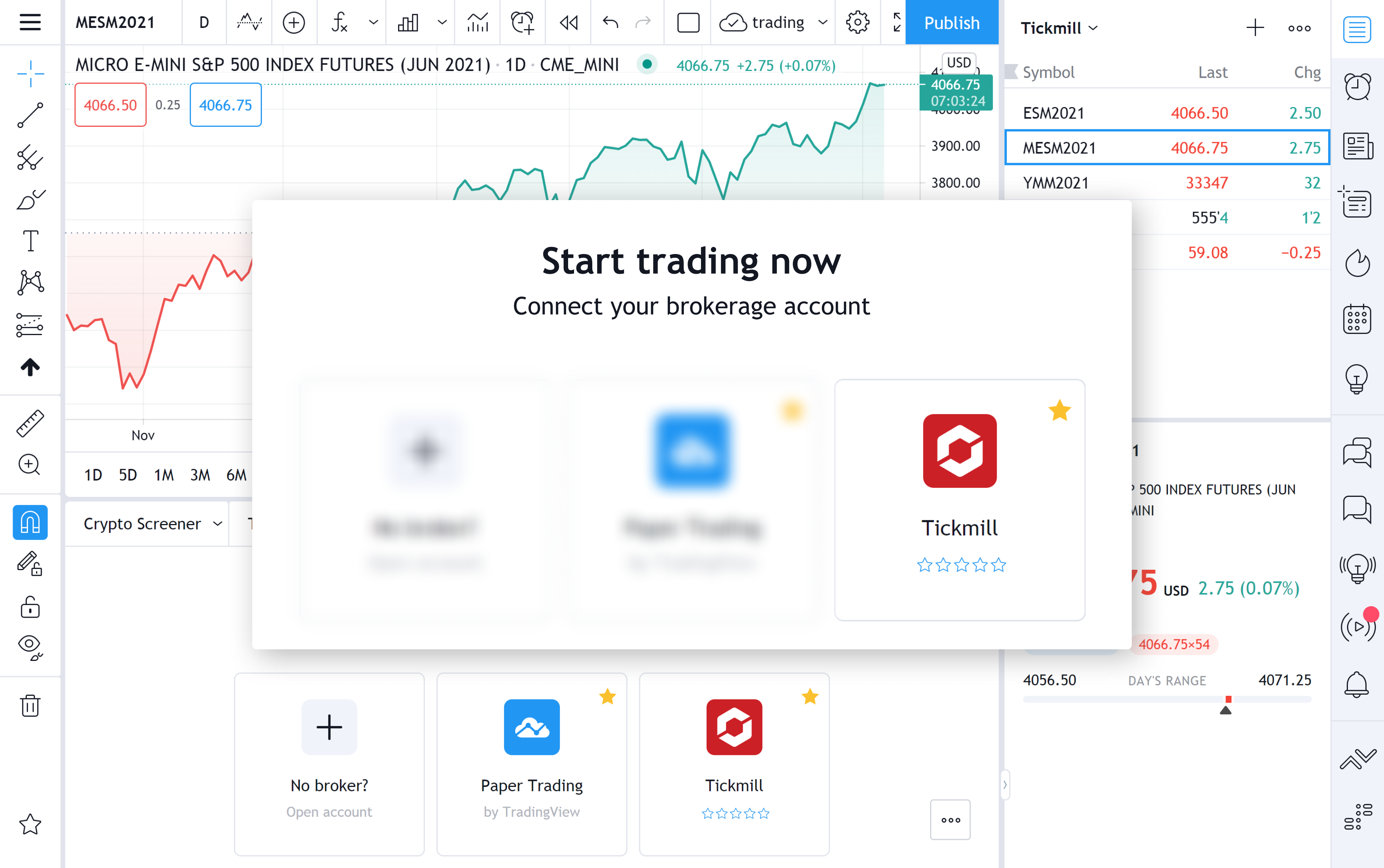 TradingView adds Tickmill to list of integrated brokers ...