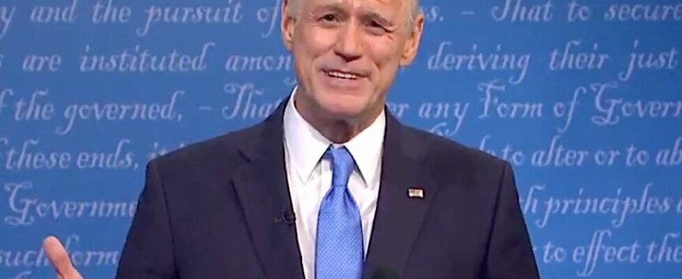 Joe Biden impersonator