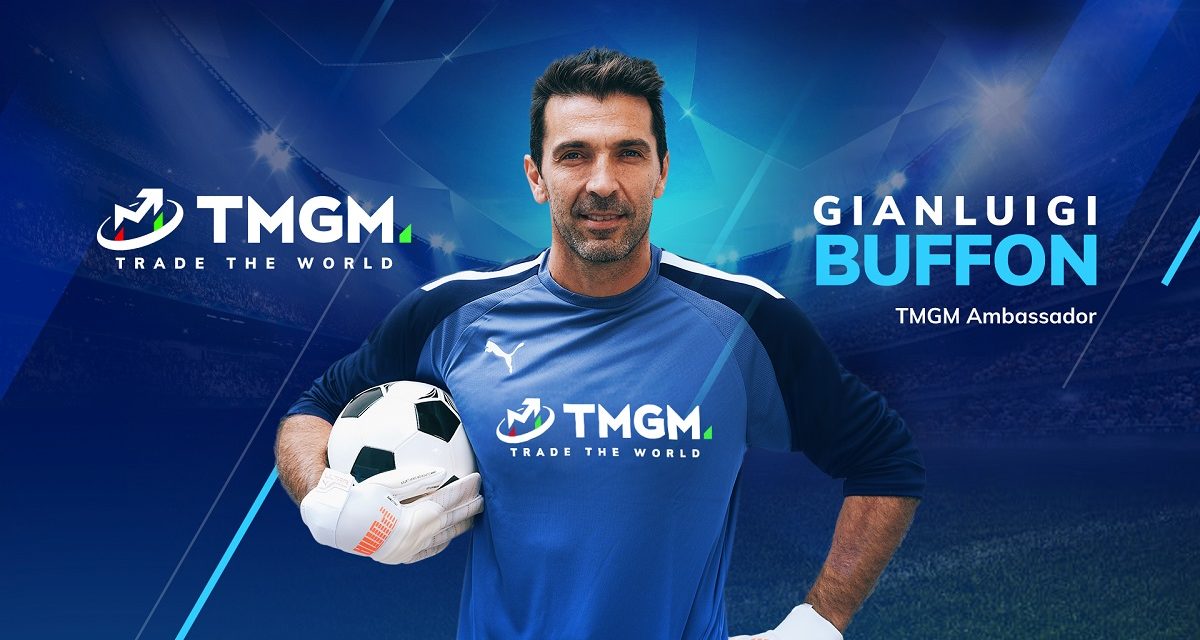 TMGM 与意大利体育传奇人物詹路易吉·布冯 (Gianluigi Buffon) 签署多年大使合作伙伴关系