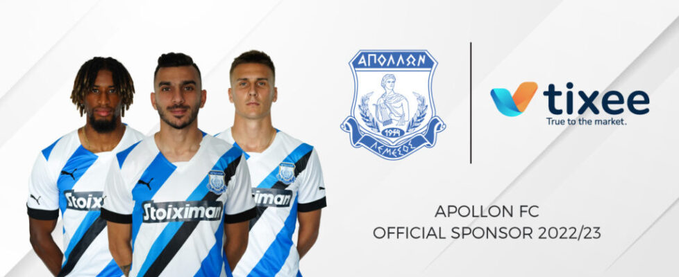 Tixee Apollon FC sponsor