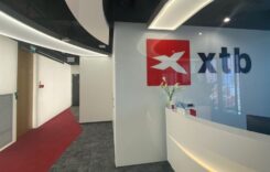 XTB office lobby