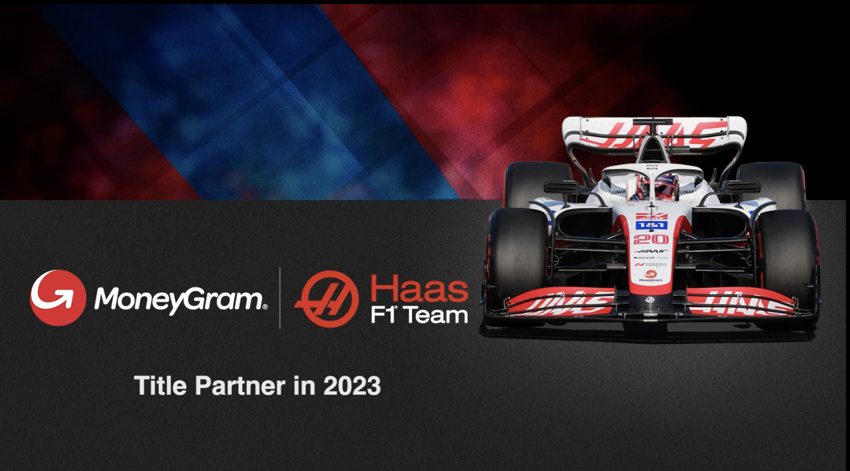 MoneyGram announces sponsorship of Haas F1 Team for 2023 season FX