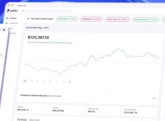 Public.com trading platform app