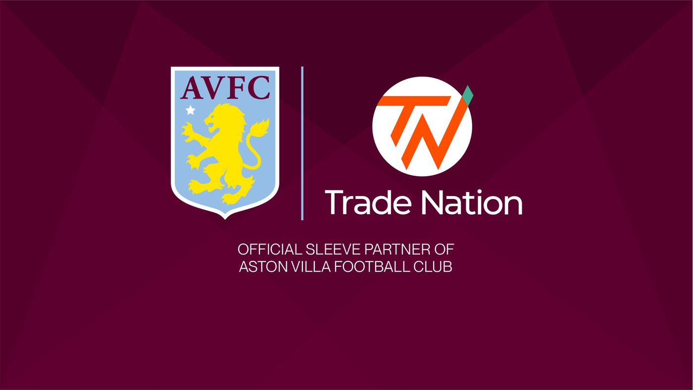 Aston Villa Fc Signs Trade Nation As New Partner Fx News Group