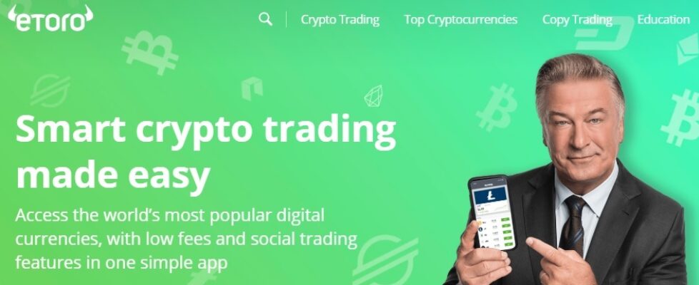 eToro copy trading ad