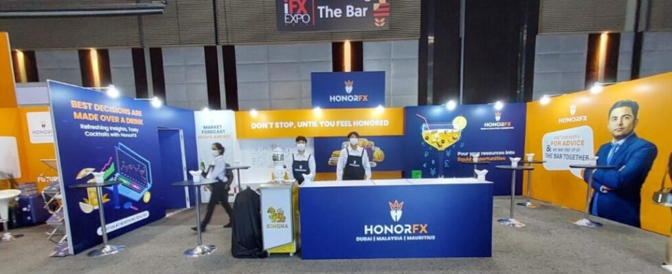 HonorFX expo booth