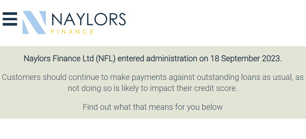 Naylors Finance administration