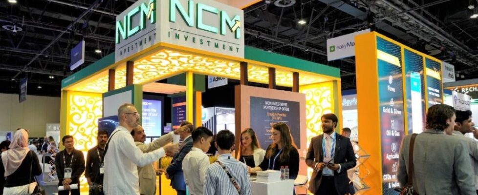 NCM Invest expo booth