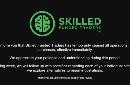 Skilled Funded Traders prop firm shut