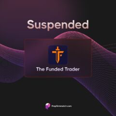 The Funded Trader suspended propfirmmatch