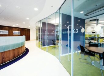 Hargreaves Lansdown office lobby