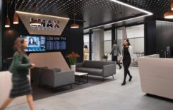 LMAX office lobby