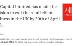 ITI Capital exit retail business