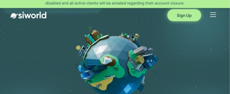 Stocknet Institute SI World shut down