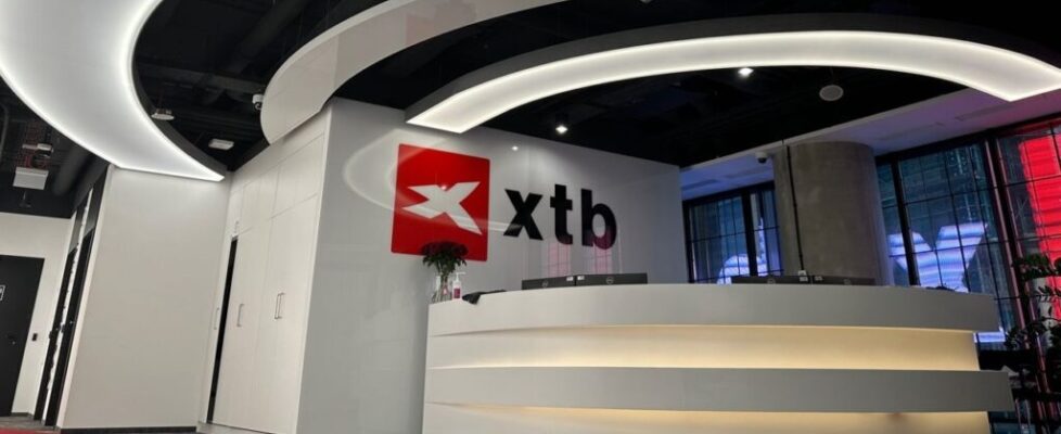 XTB office lobby