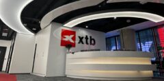 XTB office lobby