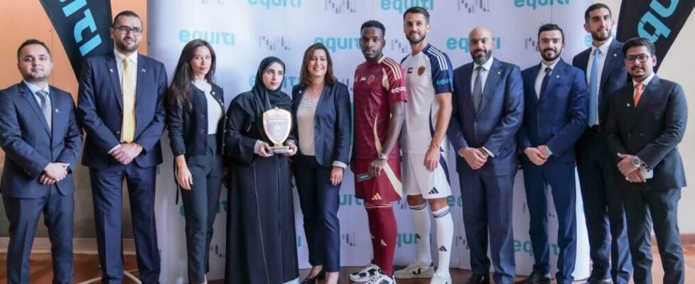 Equiti sleeve sponsor Al Wahda FC