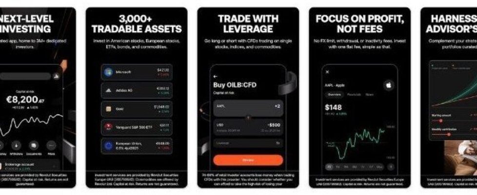 Revolut testing new CFDs trading app in Europe