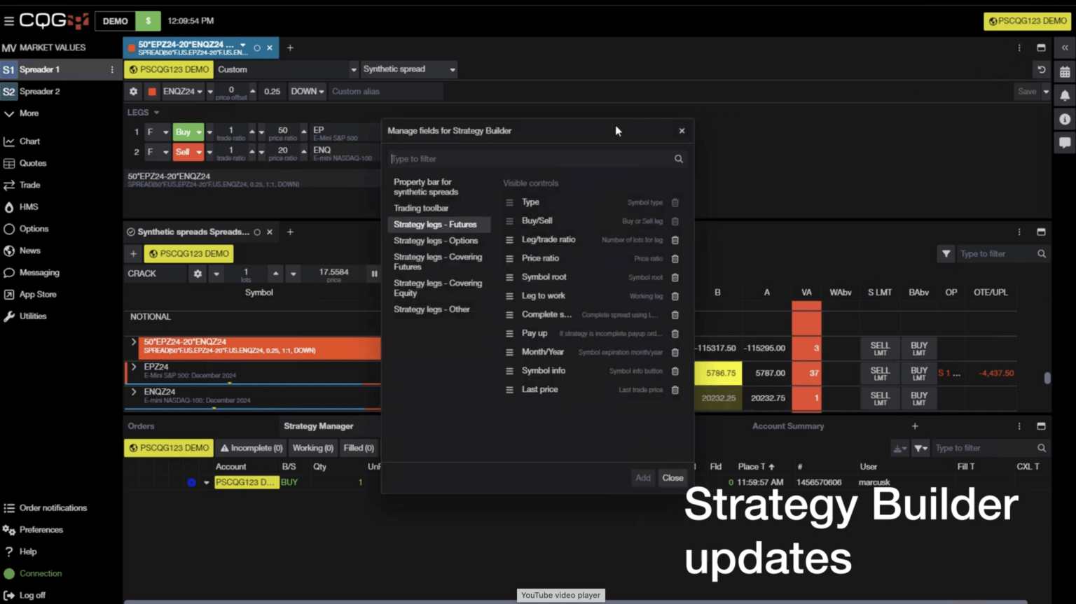 CQG makes significant updates to Spreader in CQG One platform FX News