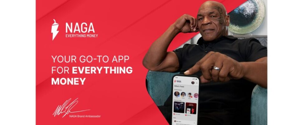 Mike Tyson NAGA brand ambassador