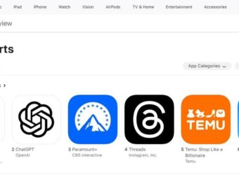 DeepSeek top app Apple App Store