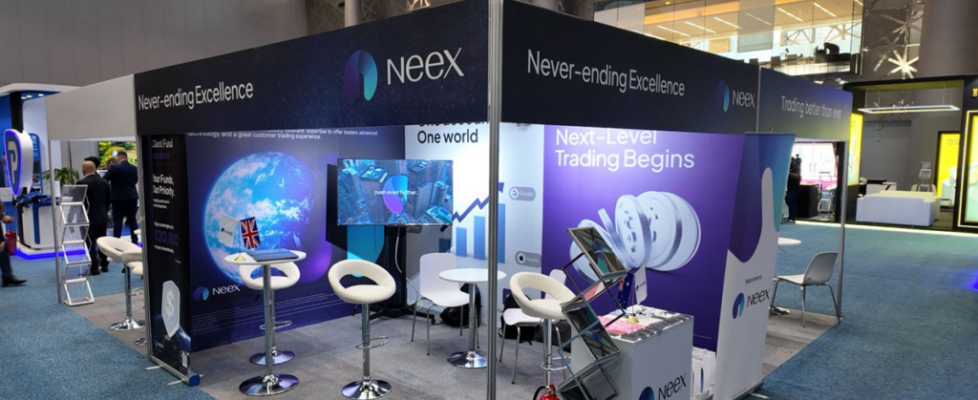 Neex expo booth