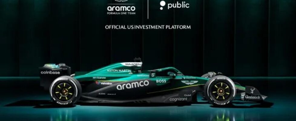 Public US sponsor Aston Martin Aramco Formula One