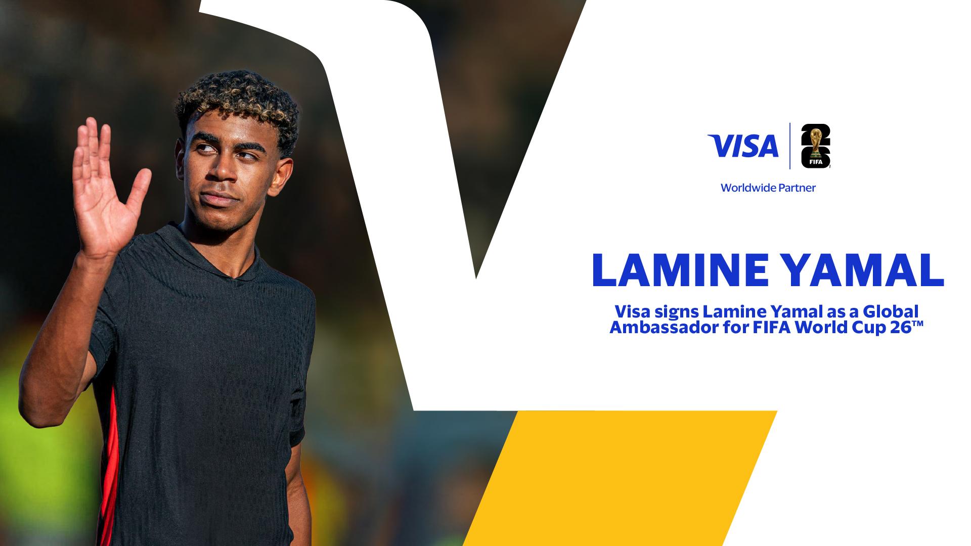 Visa Signs Lamine Yamal As Global Ambassador For FIFA World Cup 26 FX visa-signs-lamine-yamal-as-global-ambassador-for-fifa-world-cup-26-fx