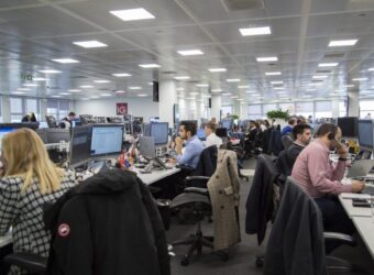 IG Group trading floor