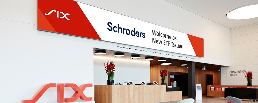 SIX welcomes Schroders as new ETF issuer