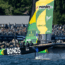 Blueberry sponsors Bonds Flying Roos Australia SailGP Team