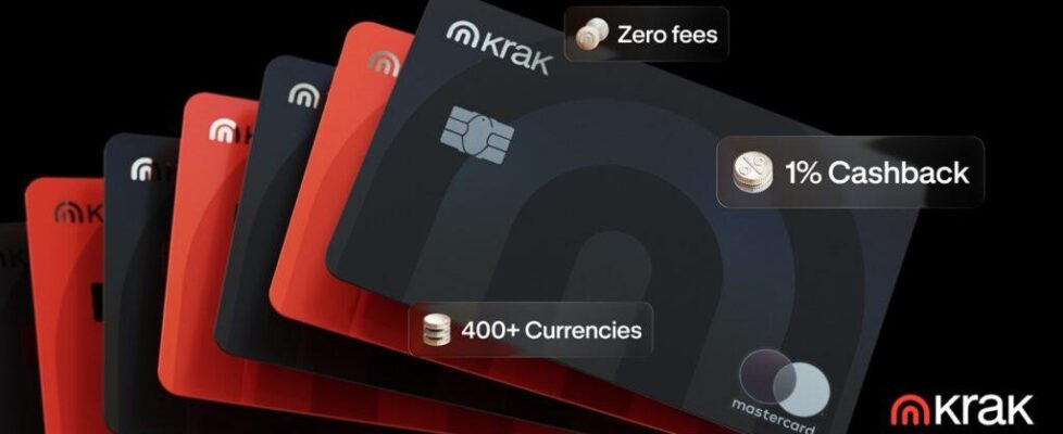 Kraken Krak account card