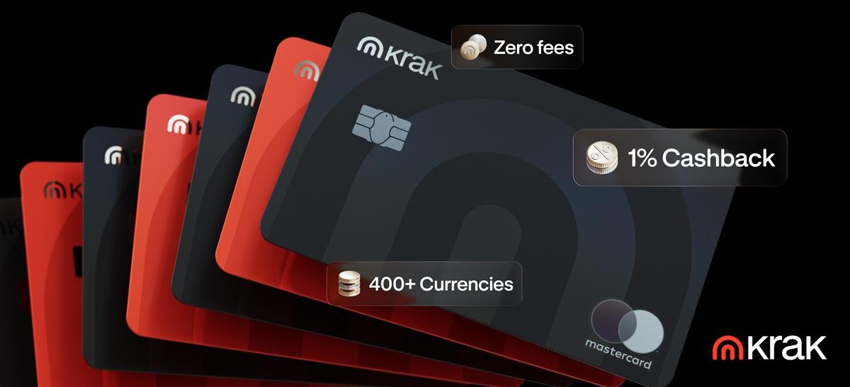 Kraken Krak account card