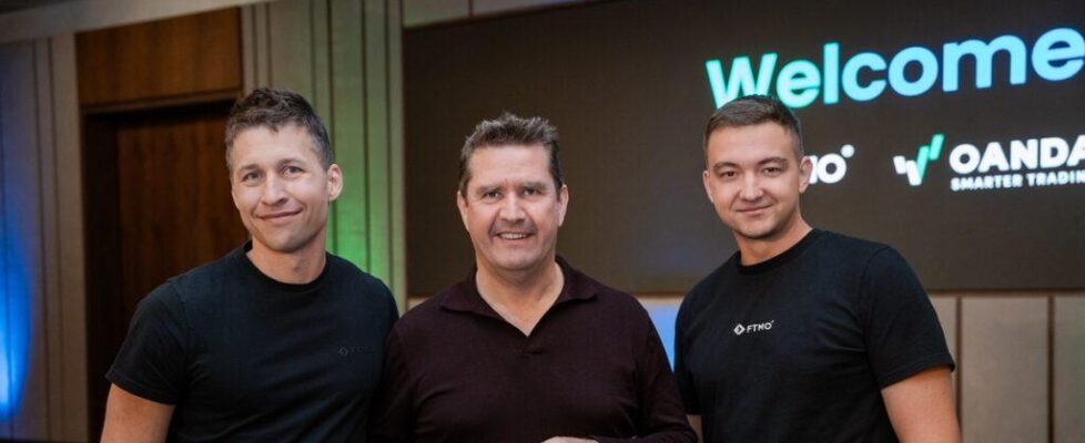 FTMO buys OANDA Otakar Šuffner Gavin Bambury Marek Vašíček