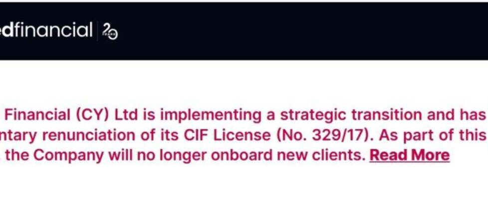 SquaredFinancial renunciates CySEC license