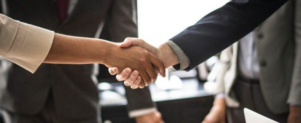 business handshake