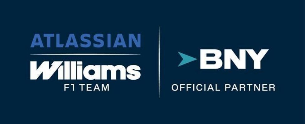 Atlassian Williams and BNY logo Logo