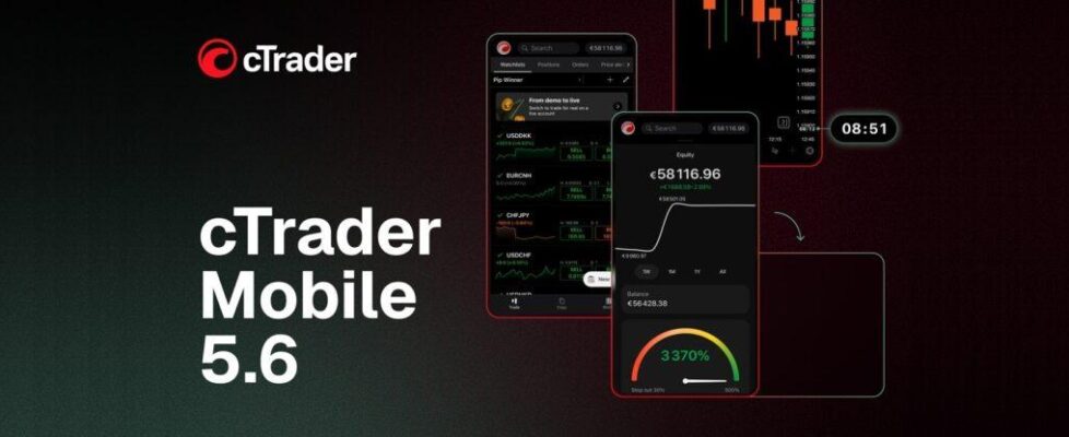 cTrader mobile 5.6 website 1280x720