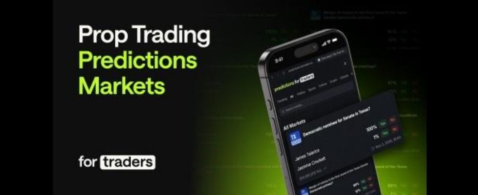 For Trader prediction markets prop trading