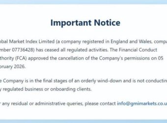 GMI UK website message