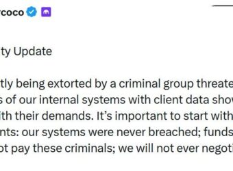 Nick Percoco X post extortion